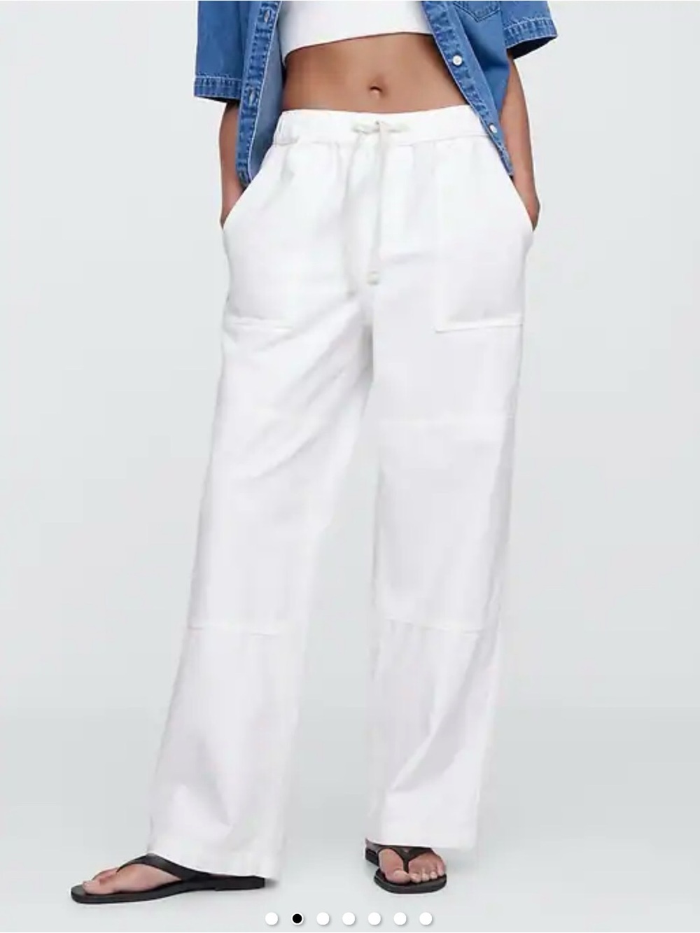 NWT GAP Women's Wide-Leg Pull On Pants